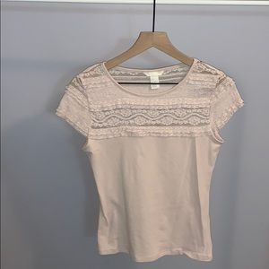 Baby Pink Lace top